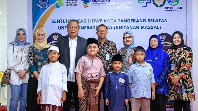 Khitanan Massal DWP Tangsel Diserbu Peserta, Kuota Jebol!