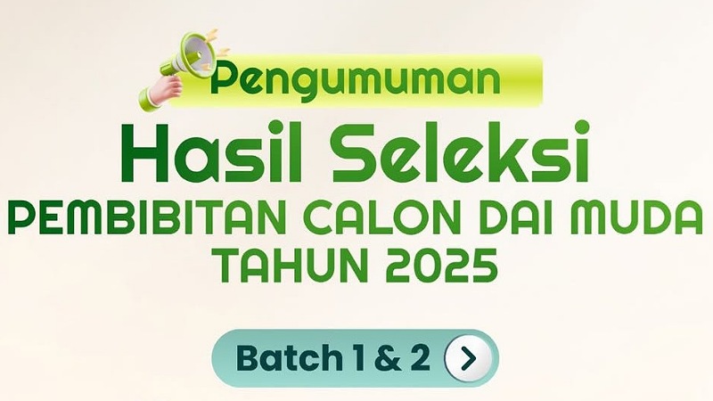 200 Dai Muda Lolos Seleksi Kemenag, Siap Jadi Motor Dakwah Zaman Now