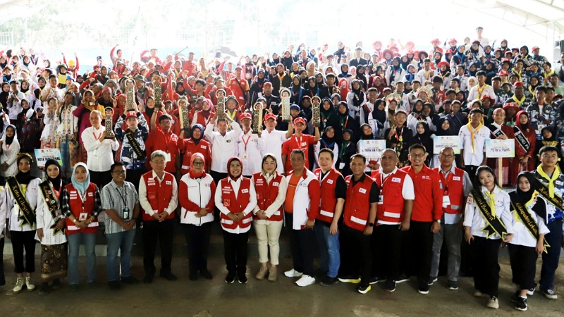 376 Remaja Tunjukkan Aksi Kemanusiaan, PMR Banten Dipuji IFRC dan Jepang