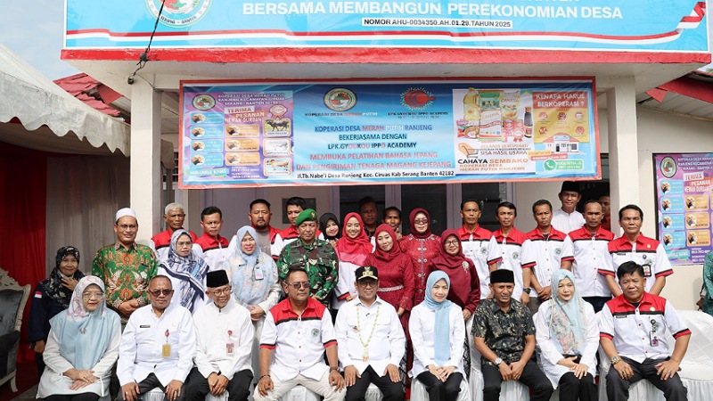 Andra Soni Tinjau Koperasi Merah Putih Ranjeng
