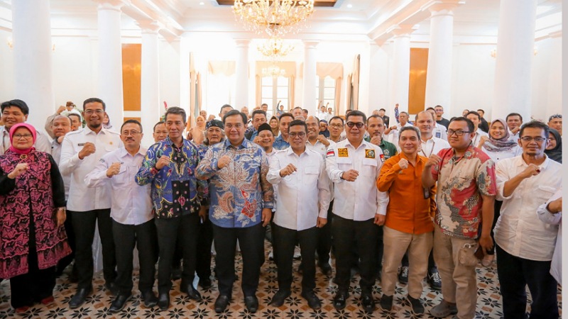Gubernur Banten Andra Soni serukan revitalisasi irigasi dan jalan tani - Biro Adpimpro Banten -