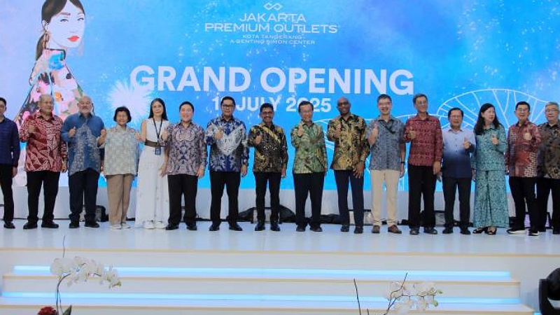 JPO Resmi Menggelegar! Lokasi di Tangerang, Nama Jakarta! Grand opening Jakarta Premium Outlets (JPO) di Jalur Sutera Boulevard, Kecamatan Pinang, Kota Tangerang, Jumat (18/7/2025) - Dok. Pemkot Tangerang -