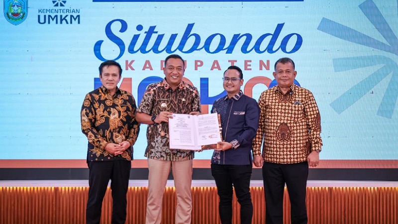 Situbondo Deklarasi Kabupaten UMKM, Wamen Helvi: UMKM Juru Selamat!