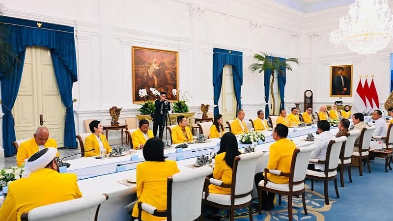 Arahan Khusus di Istana! Golkar Siap Kawal Program Asta Cita Prabowo