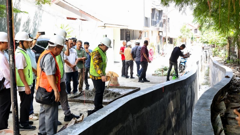 Banjir di Arya Graha Pamulang Tuntas, Pilar Saga: "Sudah Tidak Ada Genangan!"