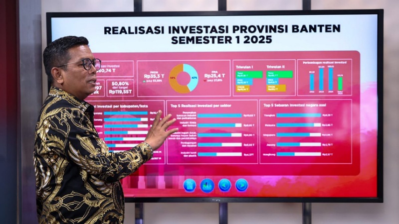 Ekonomi Banten Naik Kelas! Andra Soni Targetkan Investasi 5 Besar Nasional