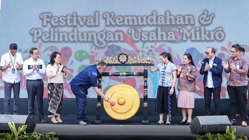 Festival Kemudahan & Pelindungan Usaha Mikro Digelar di Kota Tua