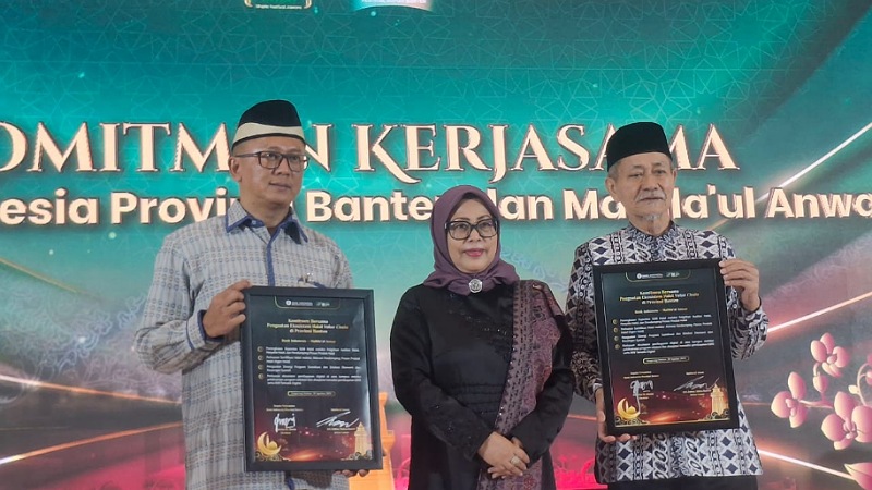 PB Mathla’ul Anwar dan BI Perkuat Ekosistem Halal di Banten