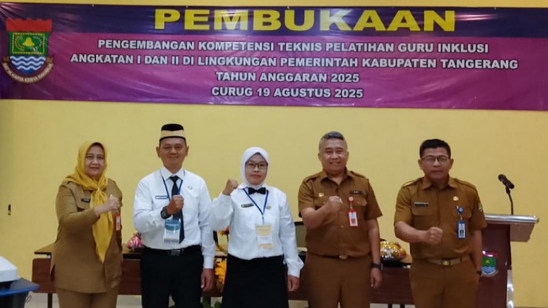 Pemkab Tangerang Latih Guru Inklusi, Pastikan Hak Pendidikan Setara!