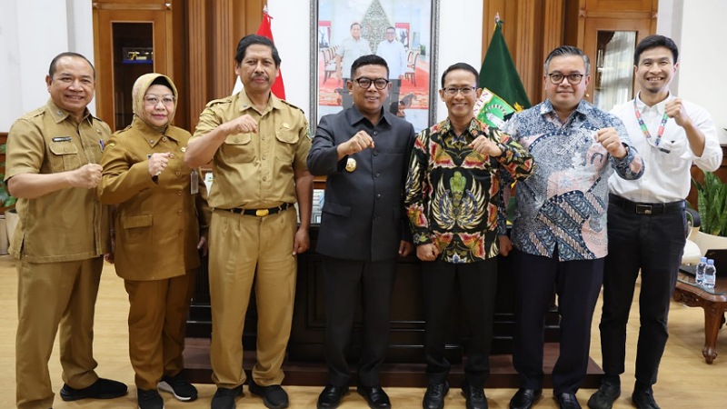 Rute Baru MRT Banten-Jakarta Dibahas Bersama Di Kantor Gubernur Banten