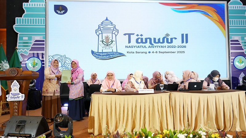 BREAKING: 9 Keputusan Strategis Tanwir II Nasyiatul Aisyiyah Di Kota Serang