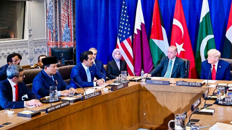 Presiden RI, Prabowo Subianto, menghadiri Multilateral Meeting on the Middle East - BPMI Setpres -