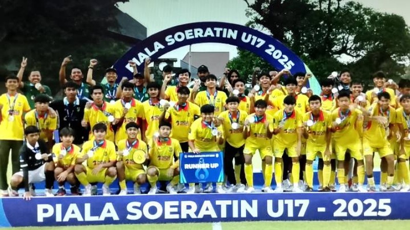 Persikota Tangerang U-17 menjadi Runner Up Paiala Surati U-17 - Pemkot Tangerang -