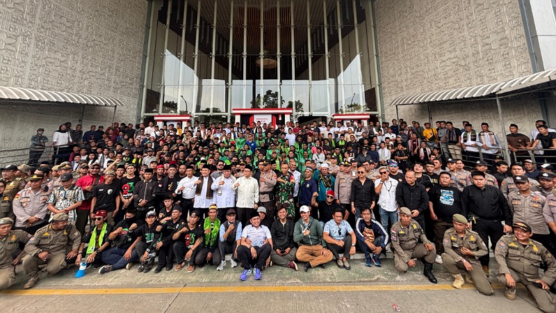 Ojol & Ormas Komitmen Jaga Tangsel Tetap Kondusif