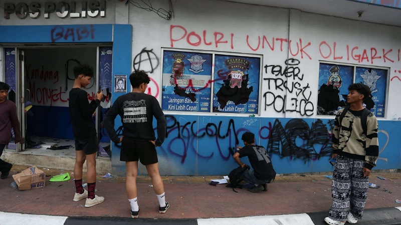 Pemkot Serang: Kerugian Fasum Rusak Akibat Demo Rp 70 Juta, Belum Hitungan Kepolisian!