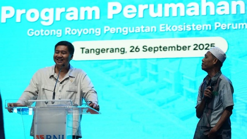 Permudah Akses Perbankan, Menteri PKP Minta Bank Buka Konter Khusus KUR Perumahan Menteri PKP Maruarar Sirait dorong perbankan segera buka counter khusus penyaluran KUR - Kemen PKP -