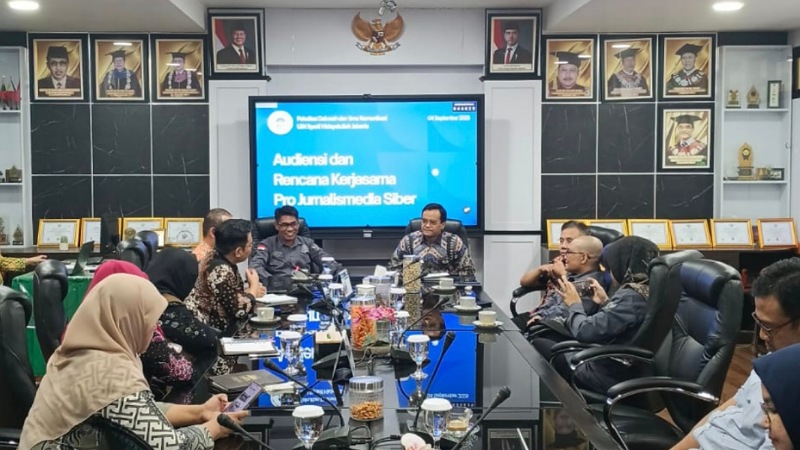 PJS dan FIDKOM UIN Jakarta Jajaki Kolaborasi Cetak Jurnalis Kompeten