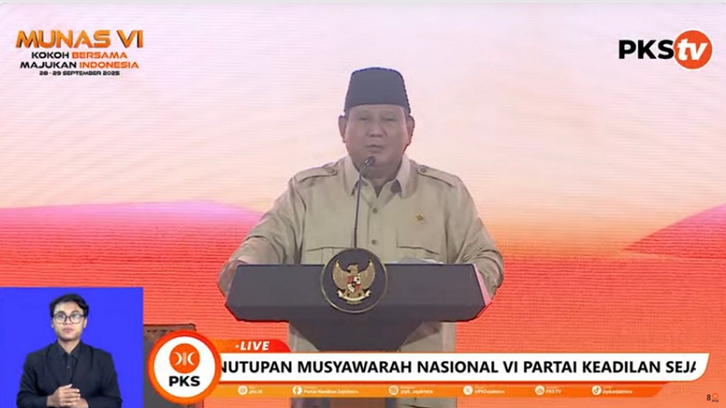 Prabowo Puji Langkah Cerdas PKS  Ajukan Menteri Lulusan Kampus: "Boleh Juga Ini!"
