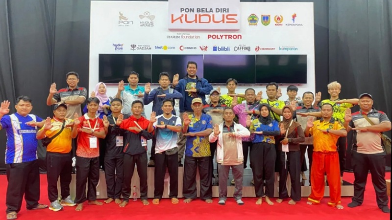 Dahsyat! Tapak Suci Sabet Juara Umum PON Beladiri, Kumpulkan 12 Medali Emas