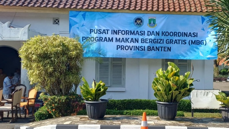 Gubernur Banten Andra Soni menyiapkan Sekretariat MBG di Gedung Negara Provinsi Banten, Jalan Brigjen KH. Syam’un No. 5, Kota Baru, Serang. - Biro Adpimpro Banten -