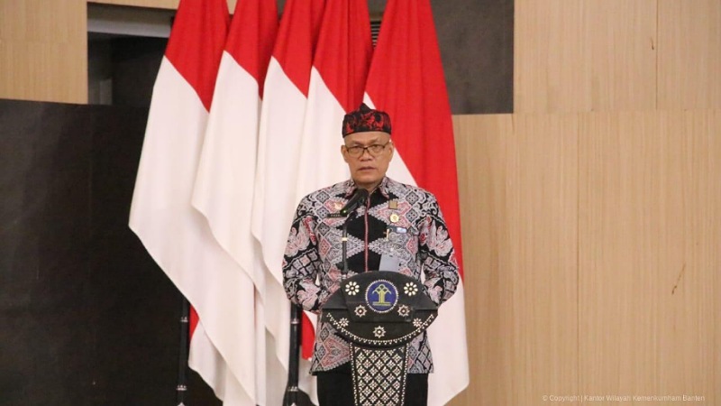 Kepala Kanwil Kemenkum Banten, Pagar Butar Butar - Dok Kemenkum Banten -