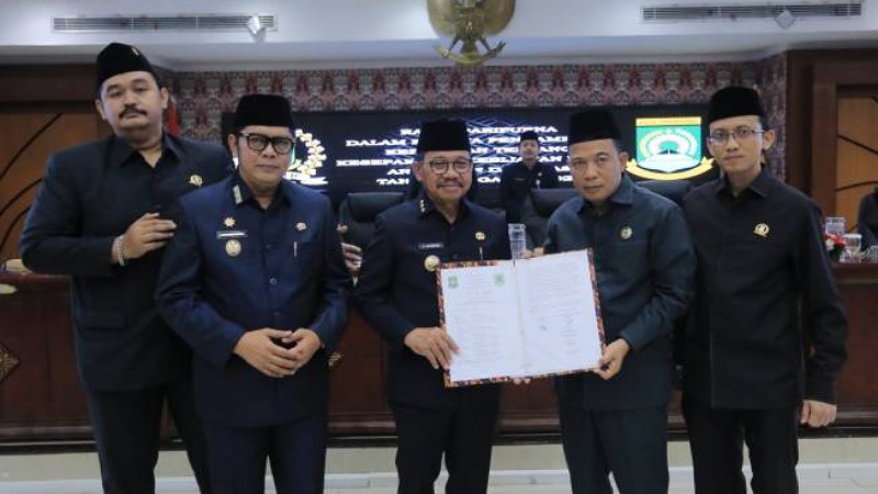 Tok! KUA-PPAS 2026 Disepakati, Pemkot Tangerang Fokus Pelayanan Dasar Pemkot Tangerang dan DPRD Kota Tangerang sepakati KUA-PPAS 2026. - Dok. Pemkot Tangerang -