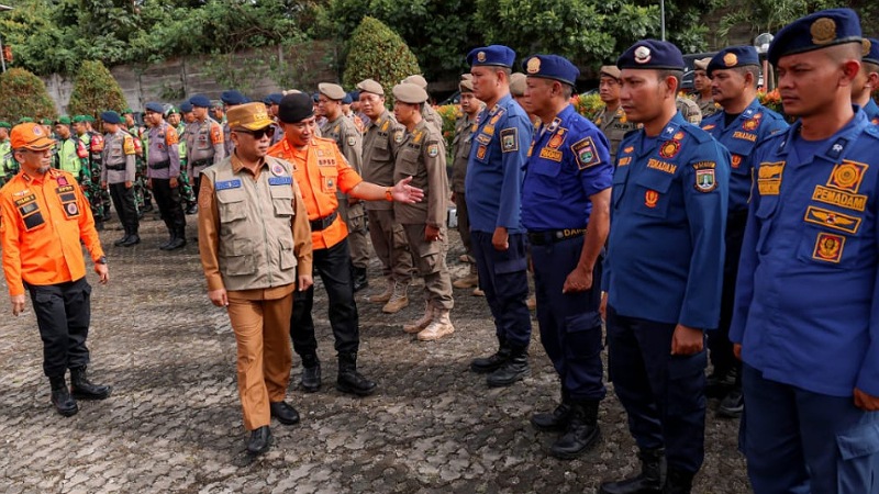 450 Personel Siaga Antisipasi Cuaca Ekstrem, Andra Soni: Kita Tidak Boleh Lengah!