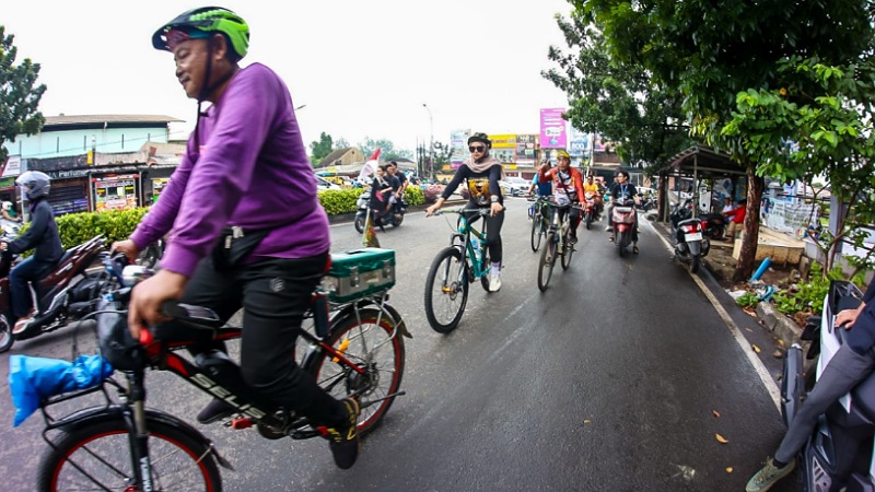 Gowes Konservasi: Kolaborasi Anak Muda Tangsel Lawan Polusi Udara