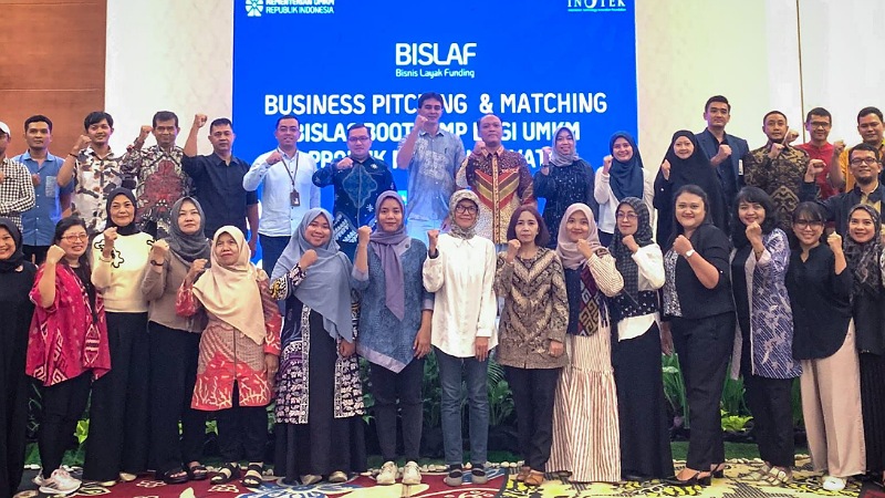 Business Pitching & Matching BISLAF UMKM Pangan Inovatif 2025 di Yogyakarta, Kamis (20/11/2025). - Humas Kemen UMKM -