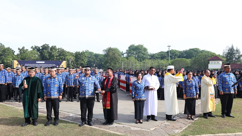 Maesyal Rasyid Kukuhkan 8.205 P3K: Kinerja Tak Boleh Setengah Hati!