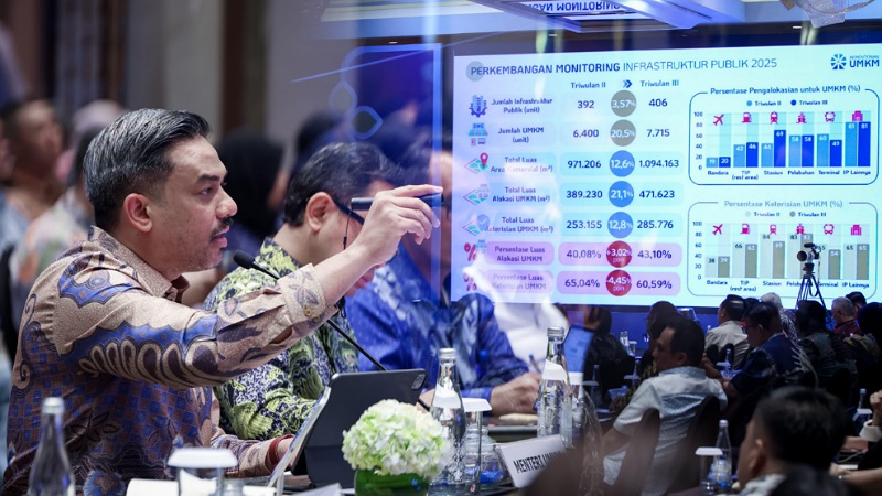 Pemerintah Pacu Optimalisasi Ruang Promosi UMKM di Infrastruktur Publik