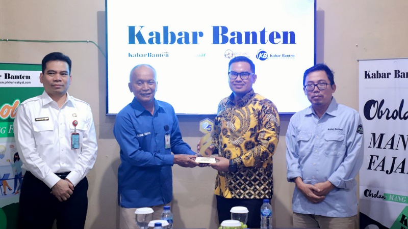 Wakil Wali Kota Tangsel Pilar Saga Ichsan dinobatkan sebagai Pemimpin Muda Teknokratik dari Kabar Banten - Amrin/RMN -