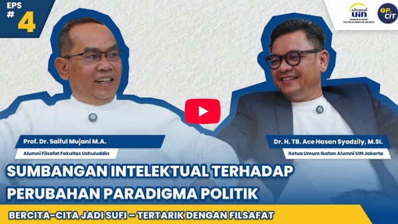 Podcast Op.Cit IKALUIN Jakarta: Prof Saiful Mujani & Jejak Ciputat Yang Menggetarkan!