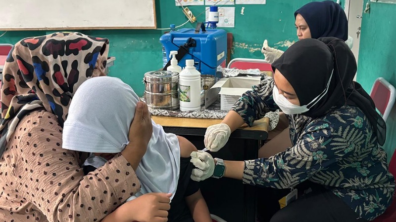 Tangsel Siaga! Campak Rubella Serang Balita, Imunisasi Digencarkan!