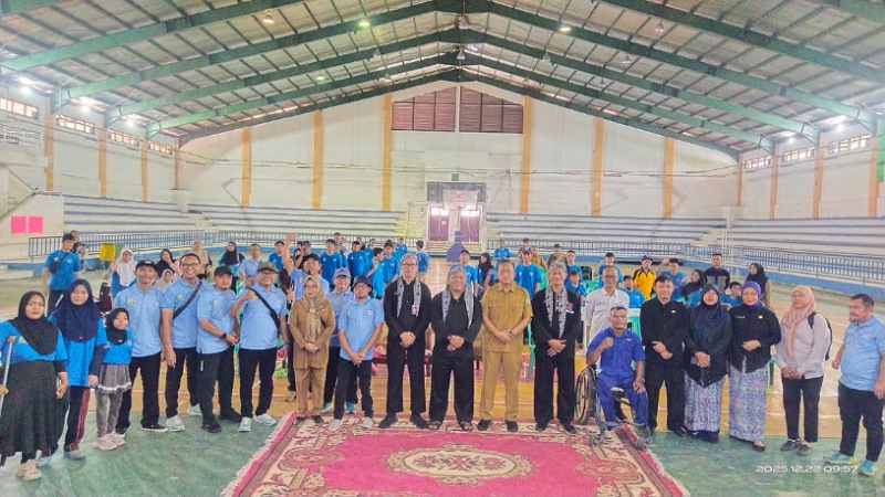 Peparkot 2025 Resmi Dibuka, Pemkot Serang Tegaskan Komitmen Pembinaan Atlet Disabilitas