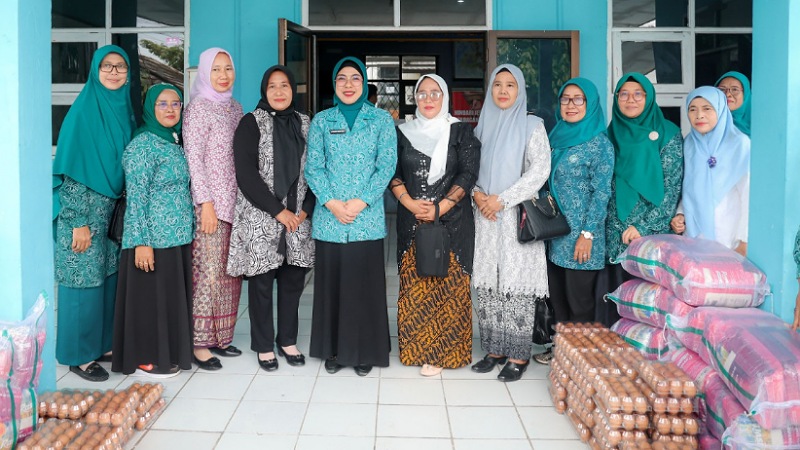 PKK Banten Salurkan 231 Paket PMT Balita dan Pangan Bergizi Ibu Hamil di Pabuaran