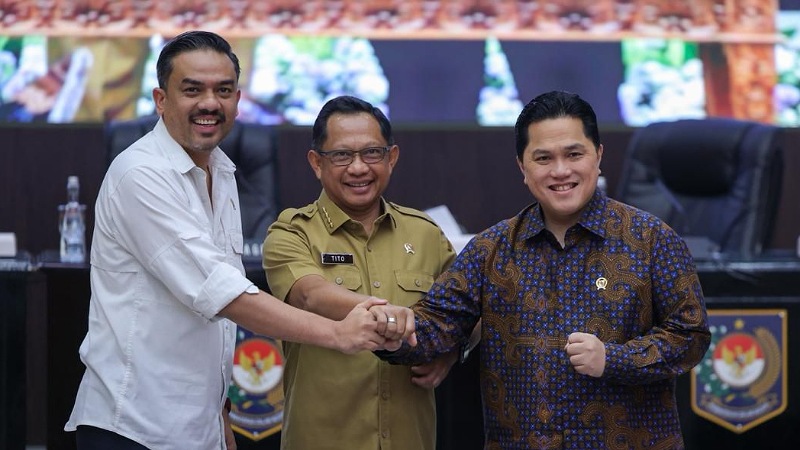 UMKM Bakal Masuk Stadion, Tiga Kementerian Sinergi Kelola Sarana Olahraga