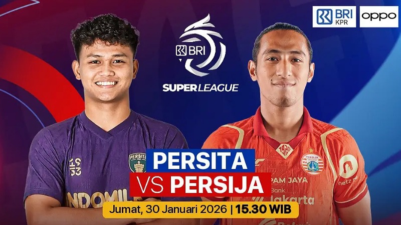 Besok Derbi Panas Jabodetabek! Persita Tantang Ambisi Juara Persija di Indomilk Arena