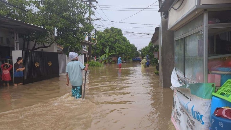 Hujan Deras Rendam Banten, 343 Rumah di Empat Daerah Terdampak