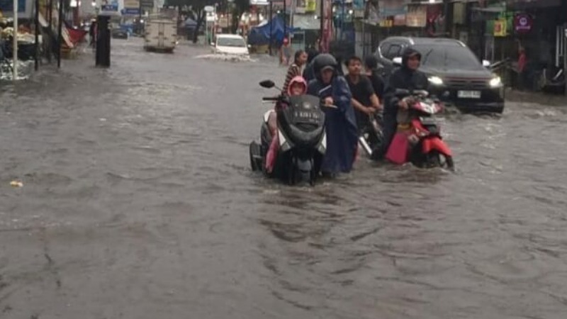 Banjir di Kota Tangerang - Dok, BPBD Kota Tangerang -