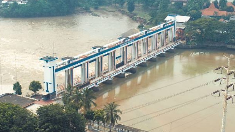 Sirine Pintu Air 10 Dibunyikan, BPBD Tegaskan Sesuai SOP dan Status Siaga 3