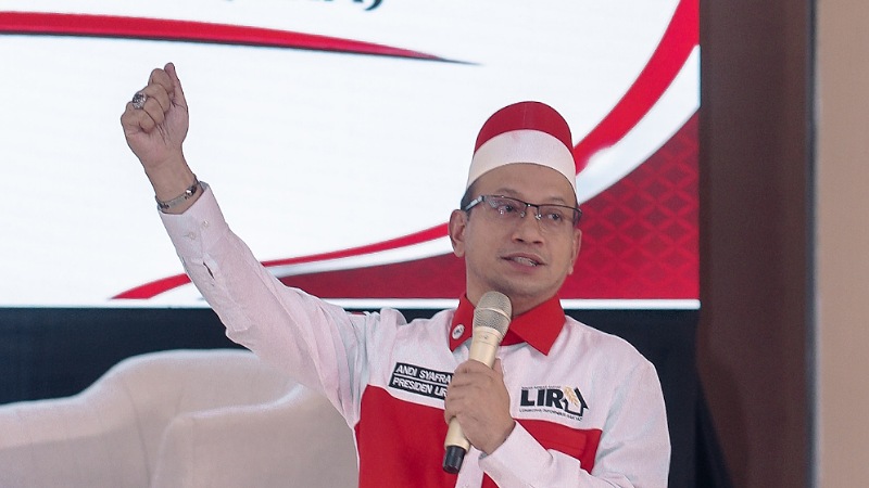 Presiden LIRA Andi Syafrani - Istimewa/RMB -