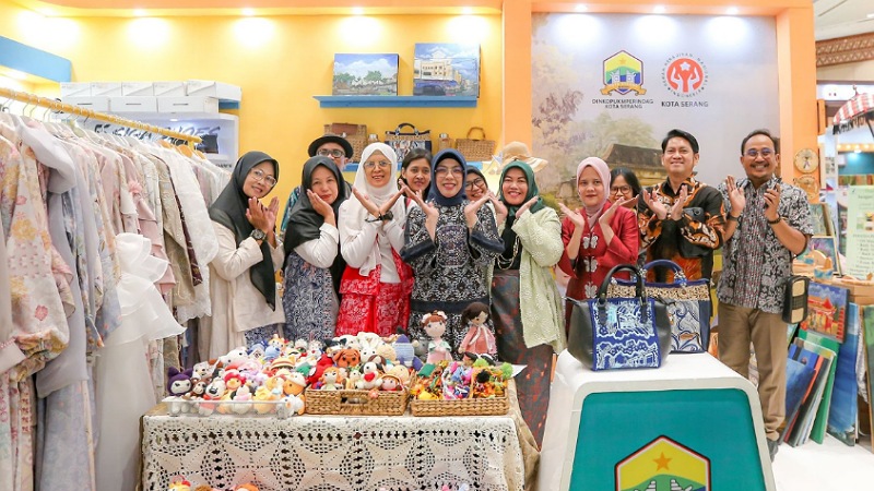 INACRAFT 2026 Panggung Perempuan Kreatif, Dekranasda Banten Dorong Produk Lokal Tembus Global