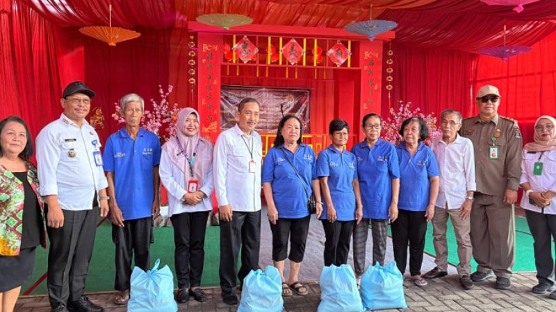 Pemkab Tangerang menggelar Gerakan Pangan Murah (GPM) jelang Imlek - Prokopim Tangerang -