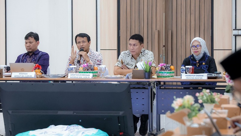 Pemprov Banten–KPK Sinkronkan Pajak Tambang, Cegah Kebocoran MBLB dan Opsen