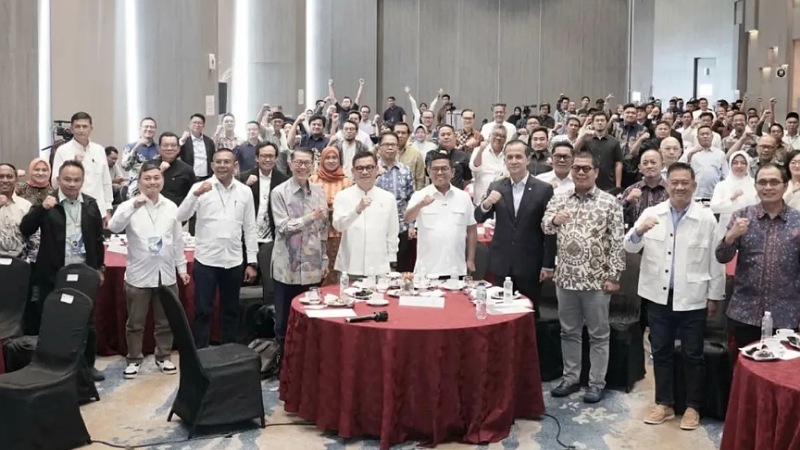 Gubernur Banten Andra Soni  menggelar forum “Rembuk Ngariung Jeung Dulur” di Mercure Kemayoran, Sabtu (28/3/2026) - Istimewa/RMN -