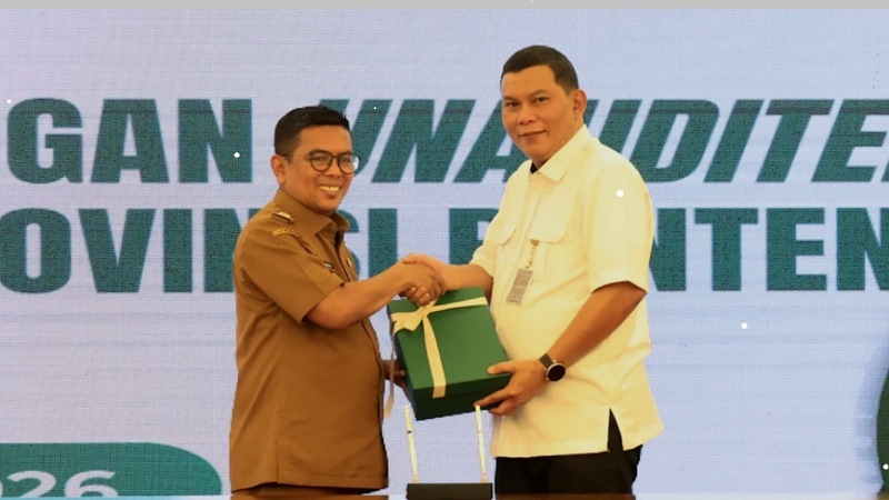 Gubernur Banten Serahkan LKPD 2025 ke BPK, Targetkan Opini Terbaik