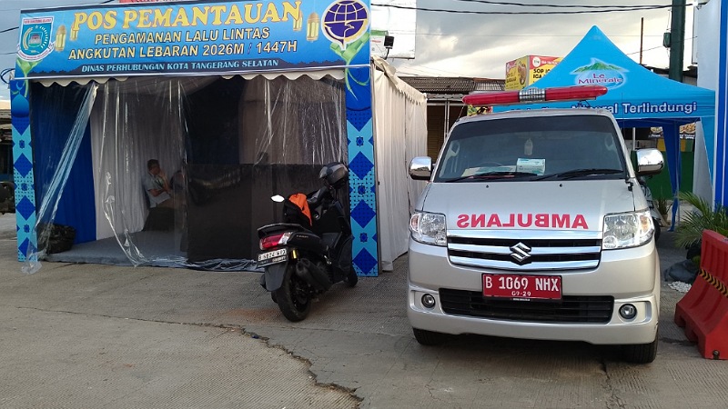 Mudik Lebaran, Dishub Tangsel Dirikan 6 Posko Pengamanan