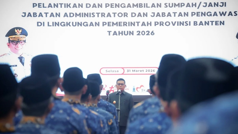 Rotasi 132 Pejabat, Andra Soni Gaspol Reformasi Birokrasi Banten