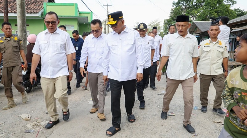 25 Tahun Menunggu! Jalan Nyikambang Cilegon Akhirnya Dibeton